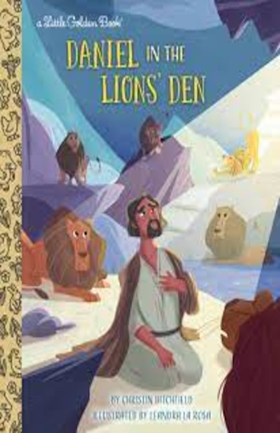 Daniel in the Lions' Den Little Golden Book The Ink