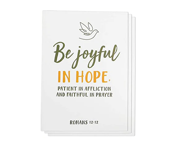 Be Joyful In Hope | Verse Card