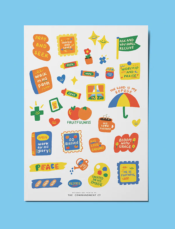 Fruitfulness | Journaling Sticker Sheet
