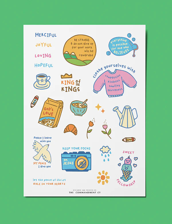 Mercies | Journaling Sticker Sheet