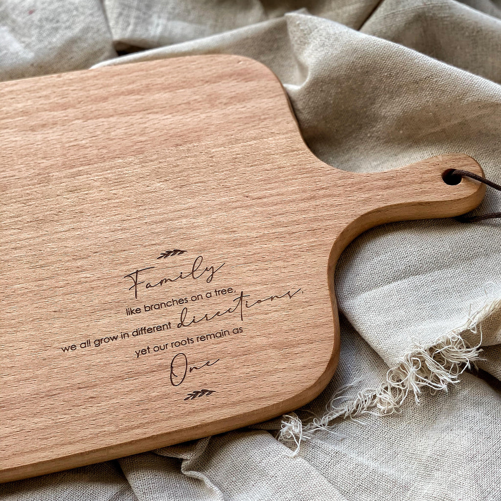 Family | Wooden Serving Board