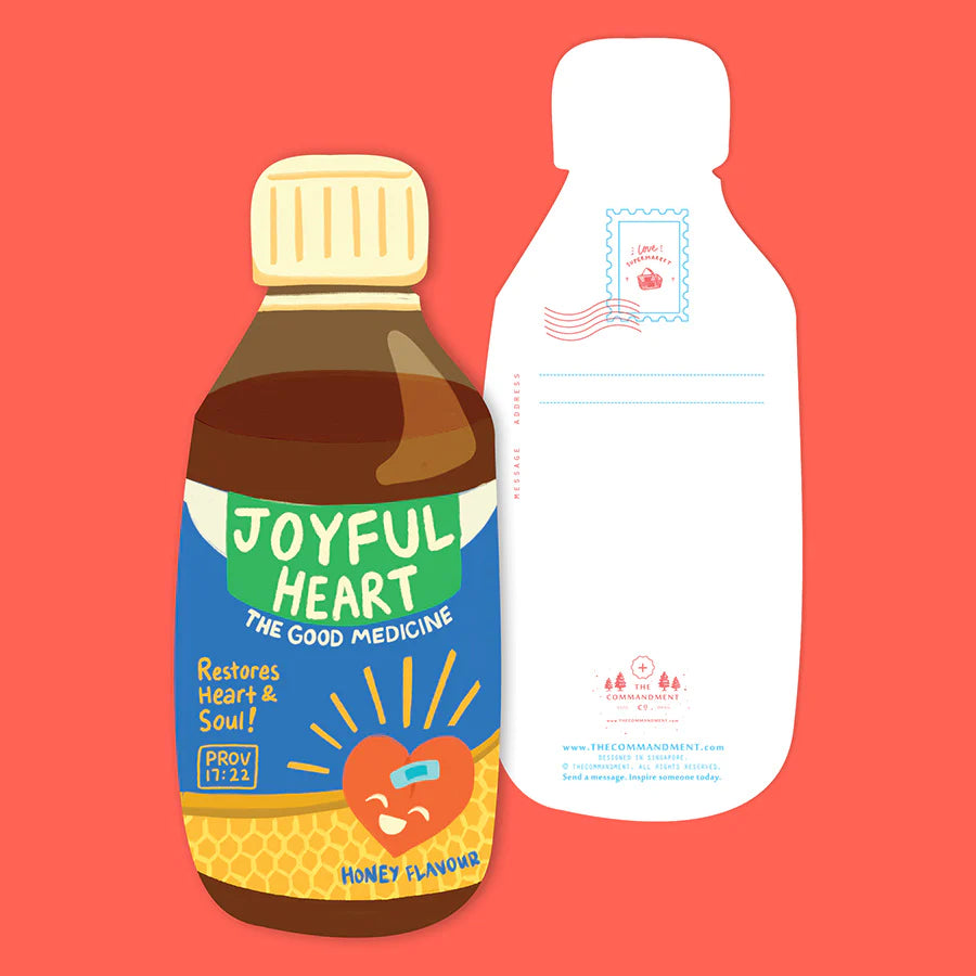 Joyful Heart Medicine  | LOVE SUPERMARKET Card