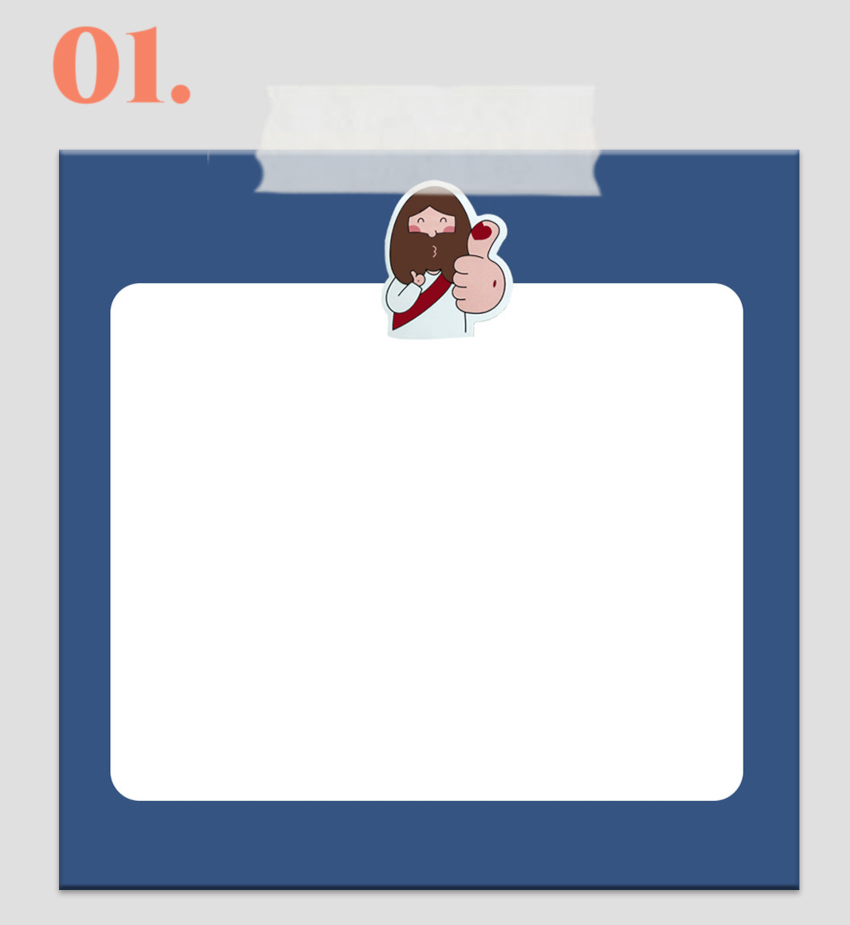 Ddalgi Jesus Collection | Sticky Note