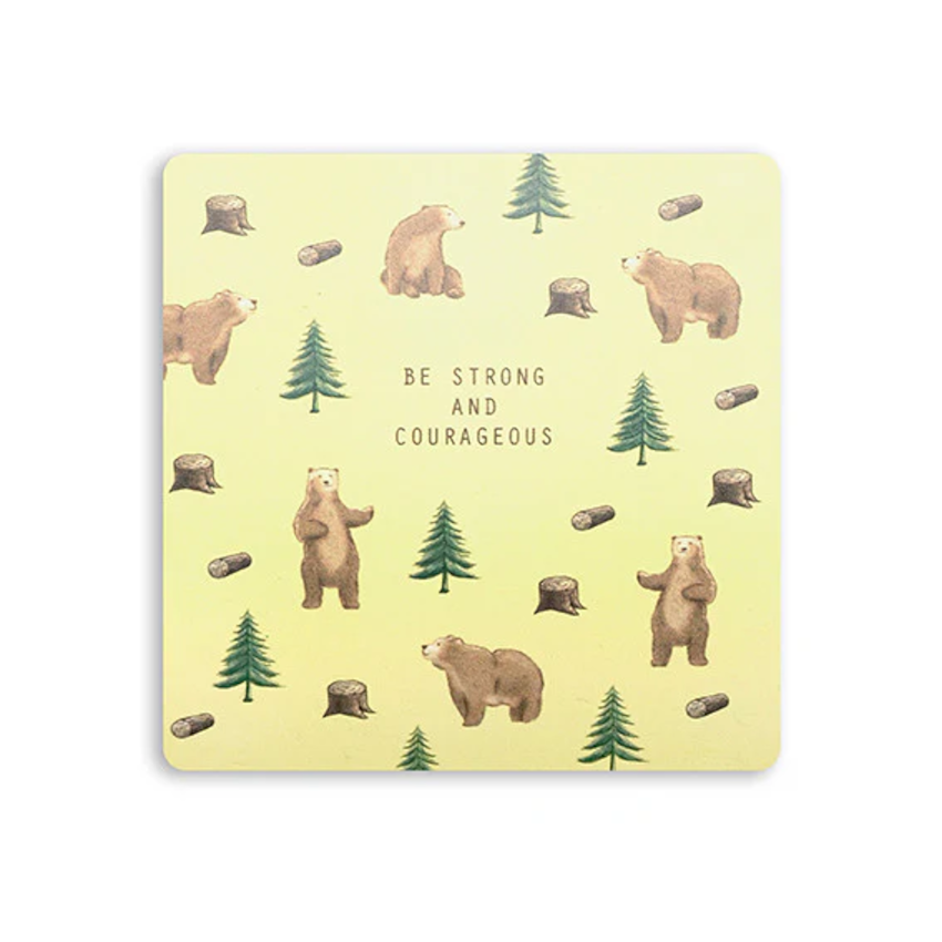 Be Strong and Courageous (HND) | Coaster