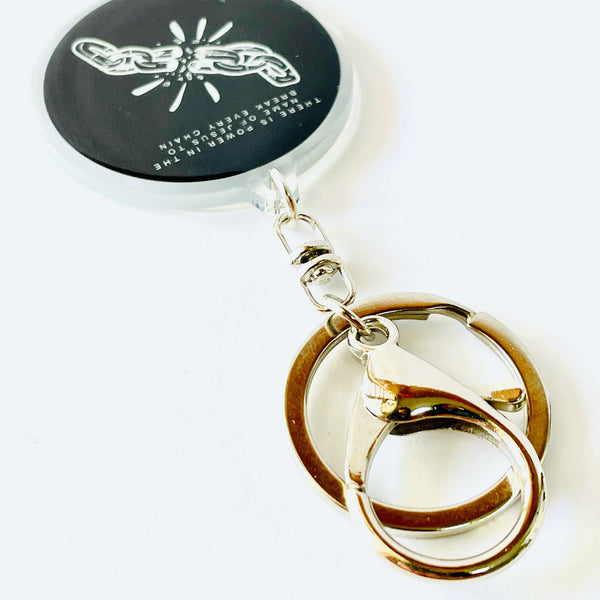 Break Every Chain (Black) | Keychain