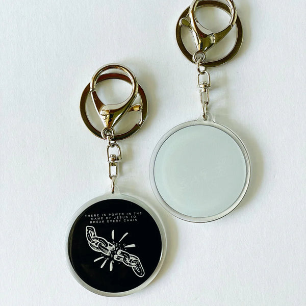 Break Every Chain (Black) | Keychain