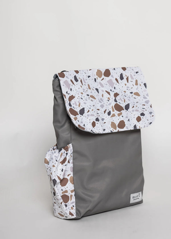 Terrazzo Grayish-Green | Utility 4-Way Washable Bag