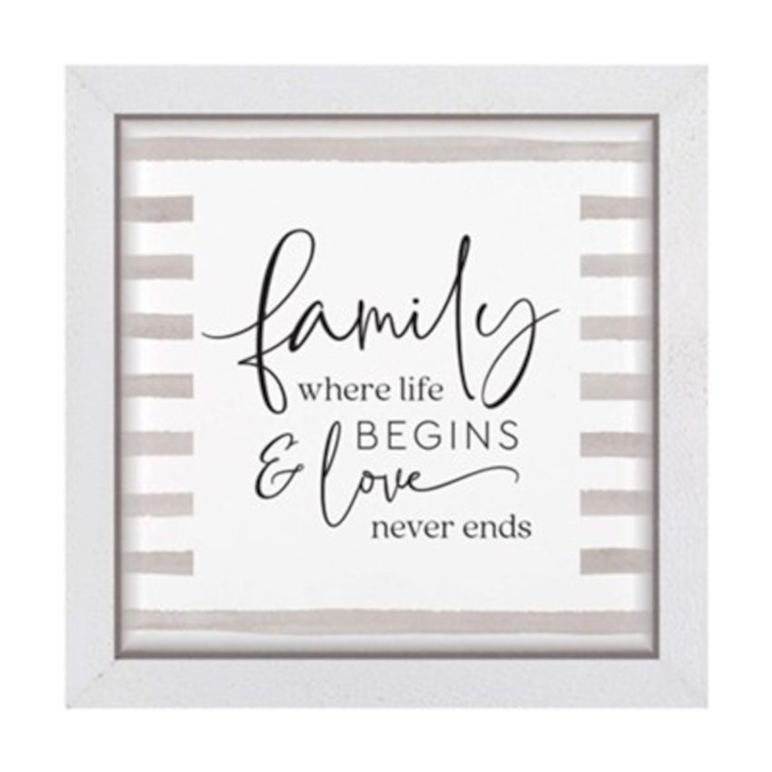 Family | Framed Bullnose Art