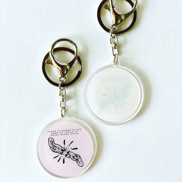 Break Every Chain (Purple) | Keychain