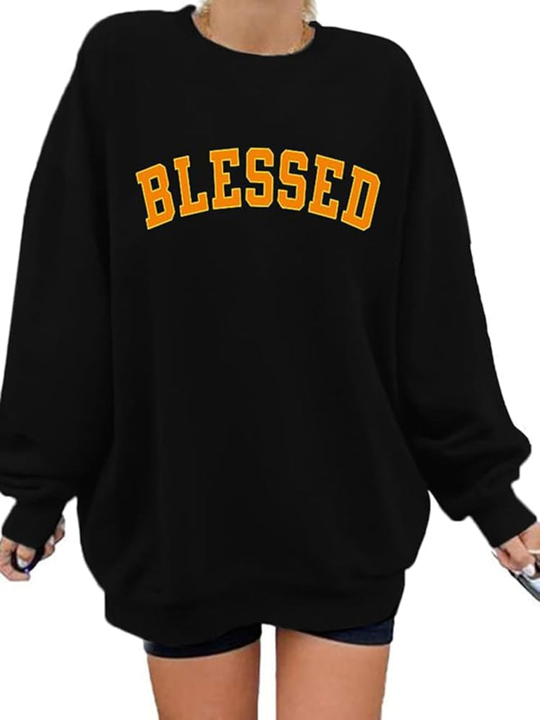 Oversized Blessed Sweatshirt