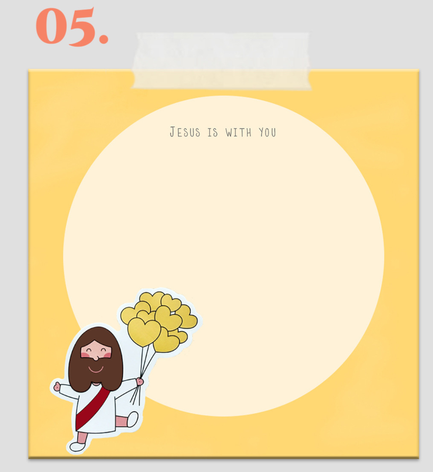 Ddalgi Jesus Collection | Sticky Note – The Ink Room (Bookstore)