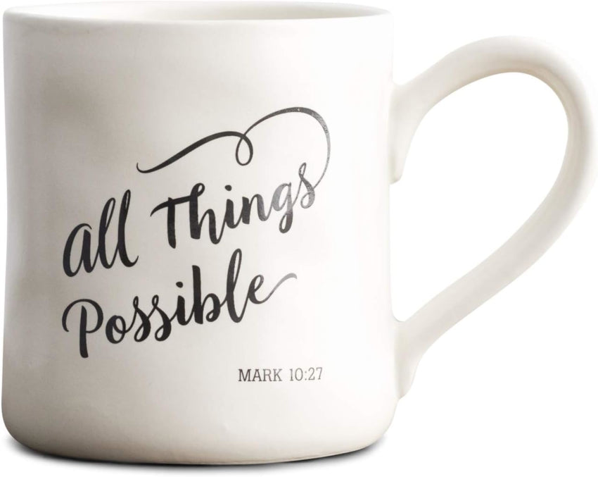 All Things Possible | Hand-Thrown Coffee Mug