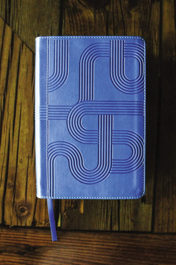 NIrV, Giant Print Compact Bible for Boys, Leathersoft, Blue, Comfort Print