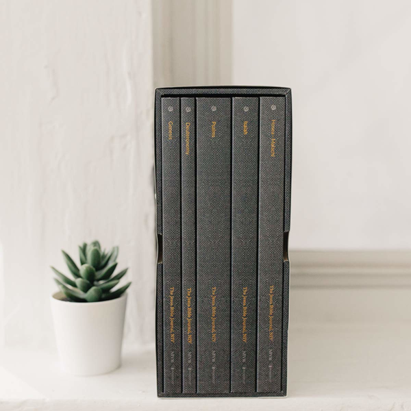 The Jesus Bible Journal, Old Testament Collection, Boxed Set (5-Volume), Niv  Comfort Print