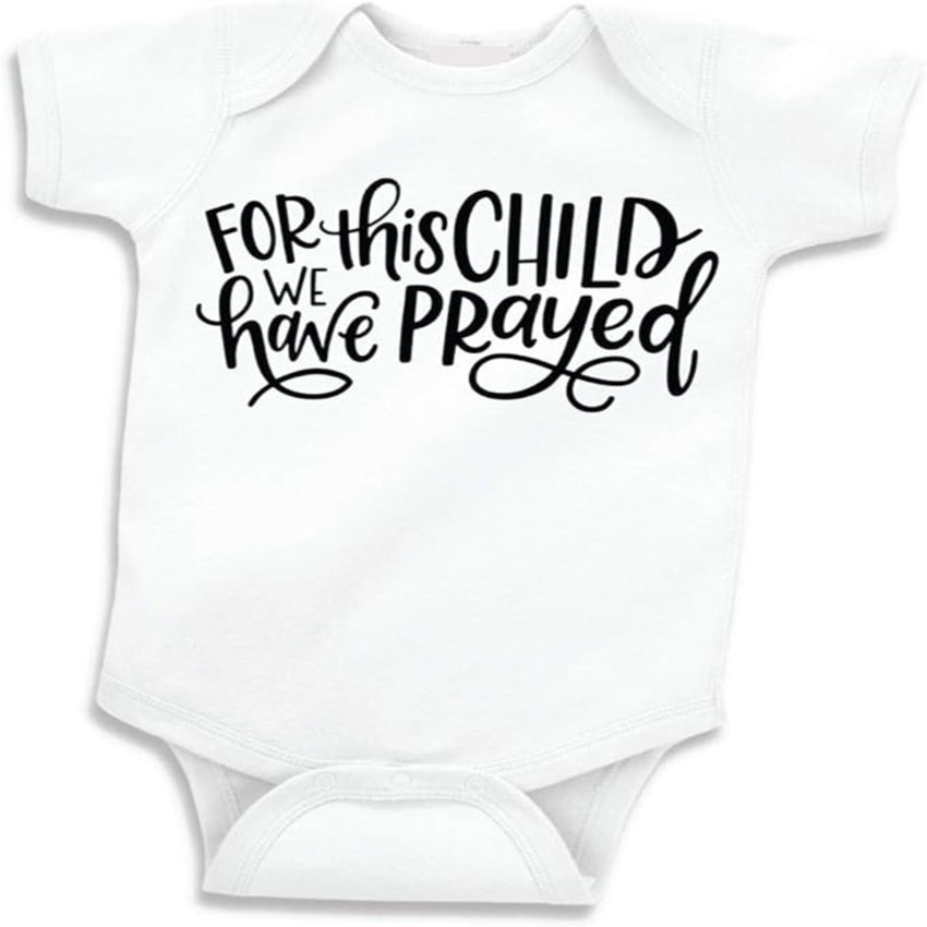 For this Child we have prayed Onsies