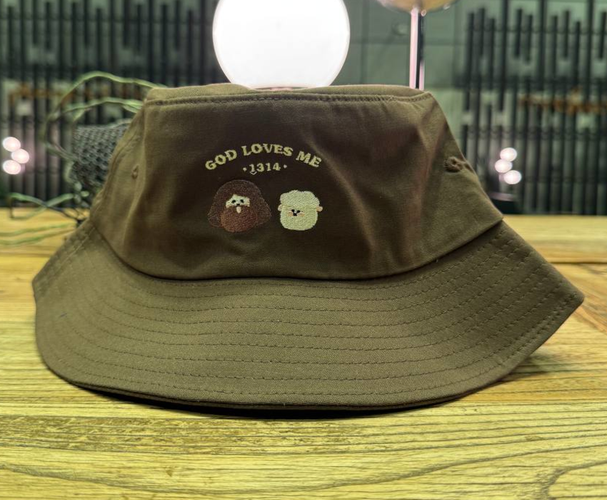 God Loves Me Bucket Hat
