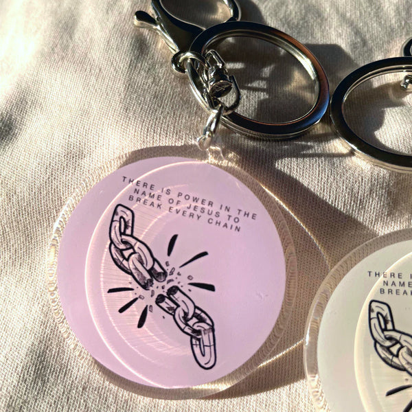 Break Every Chain (Purple) | Keychain