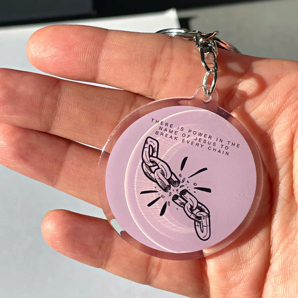 Break Every Chain (Purple) | Keychain