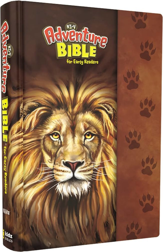 NIrV Adventure Bible Early Readers Lion Hardcover