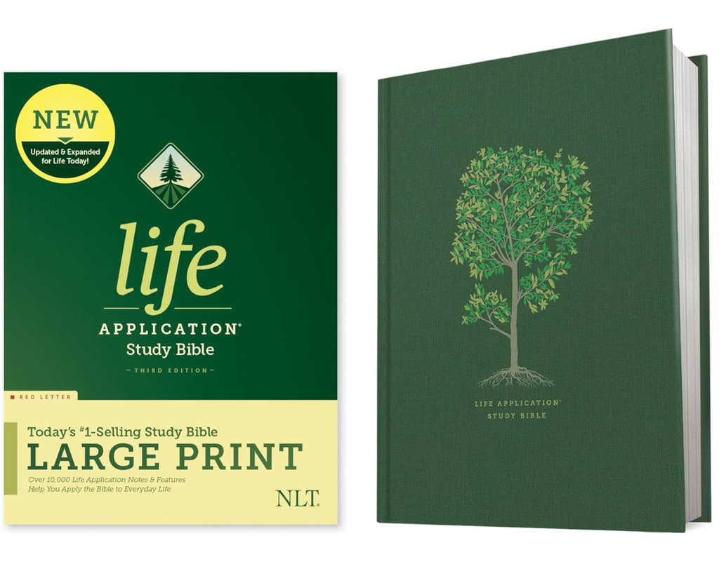 NLT Life Application Study Bible, Third Edition, Large Print Hardcover