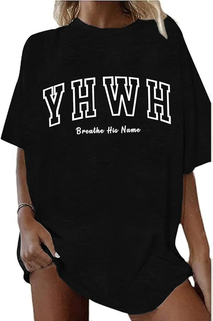 YHWH Breathe His Name T Shirt