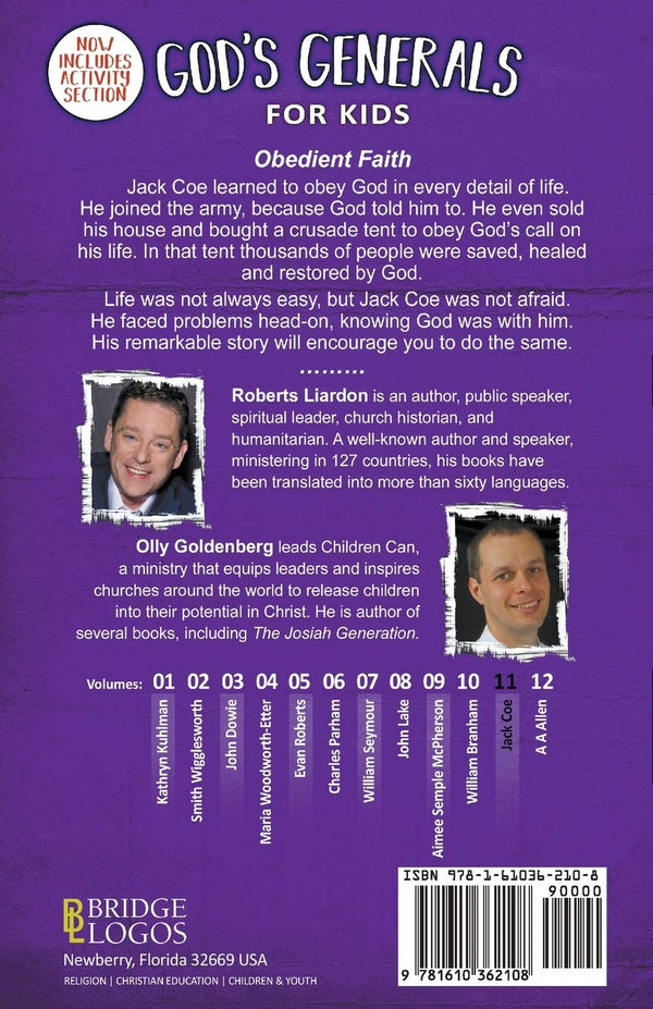 God's Generals for Kids-Vol 11: Jack Coe
