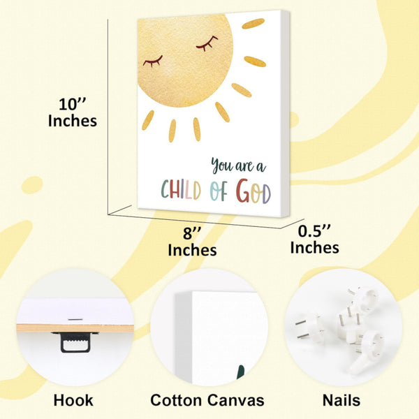Houria Kids Bible Verses Wall Deco