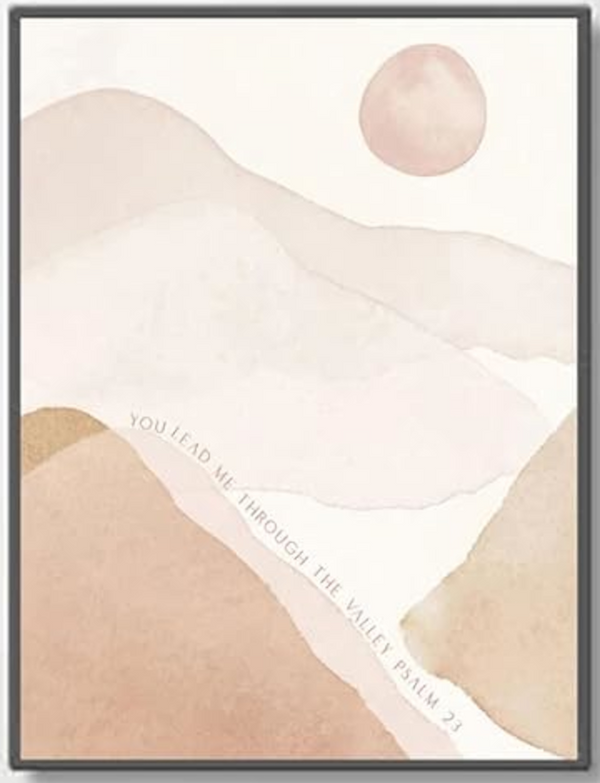 Christian Boho Wall Art for Living Room Mid-Century Modern Nordic Print