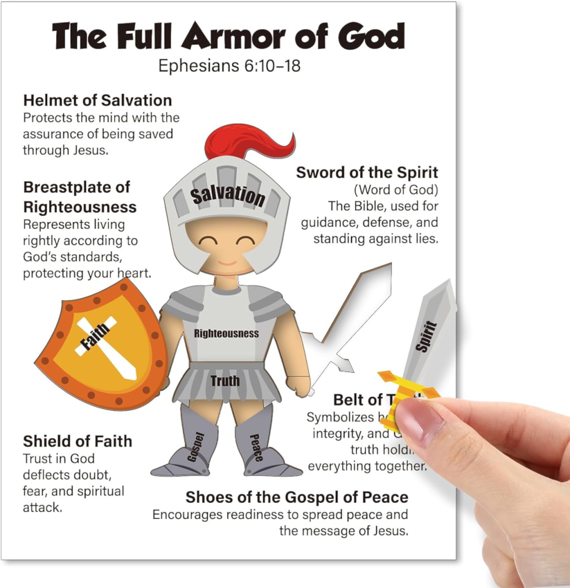 SoulChen The Full Armour of God Board Decorations