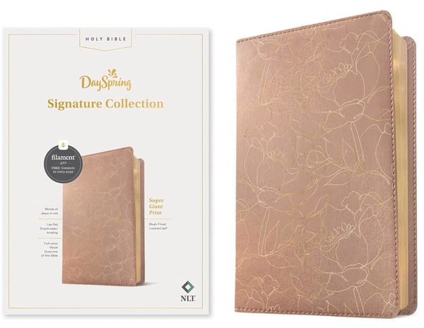 NLT Super Giant Print Bible Filament Enabled Ed: Dayspring Signature Collection