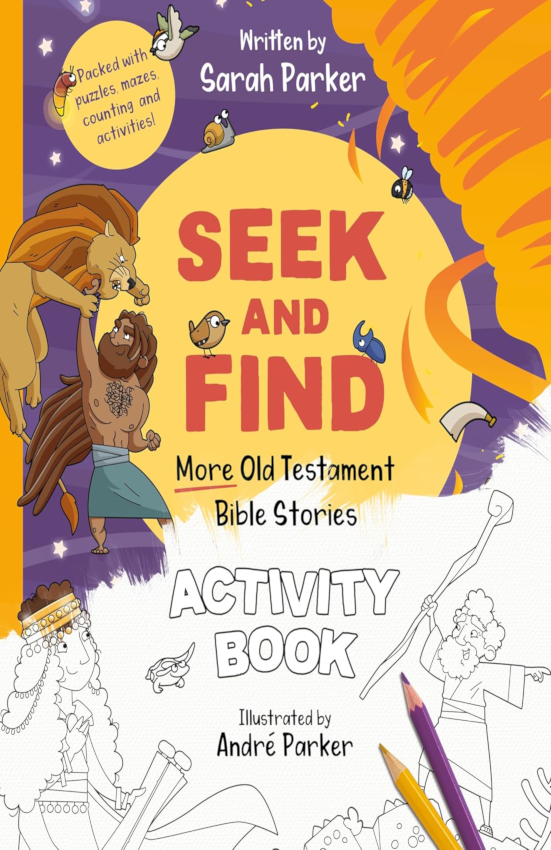 Seek and Find: More Old Testament Bible Stories Activity Book
