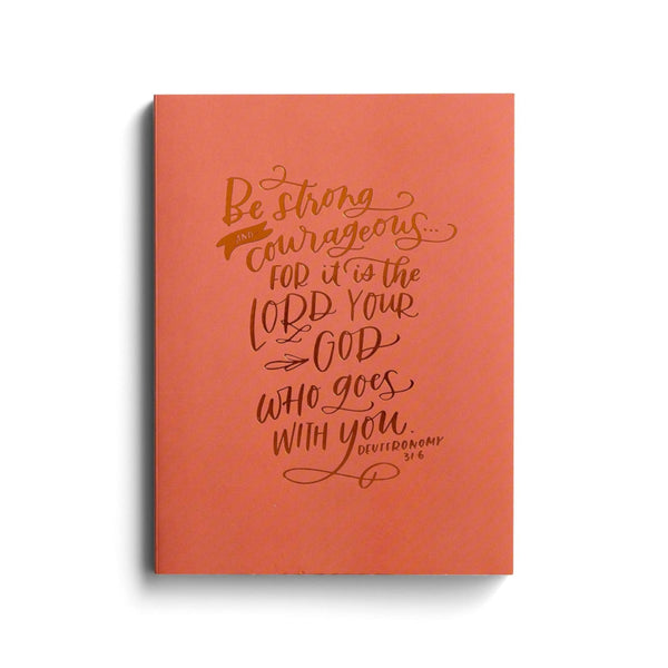 Be Strong & Courageous | 12 Month Undated Planner