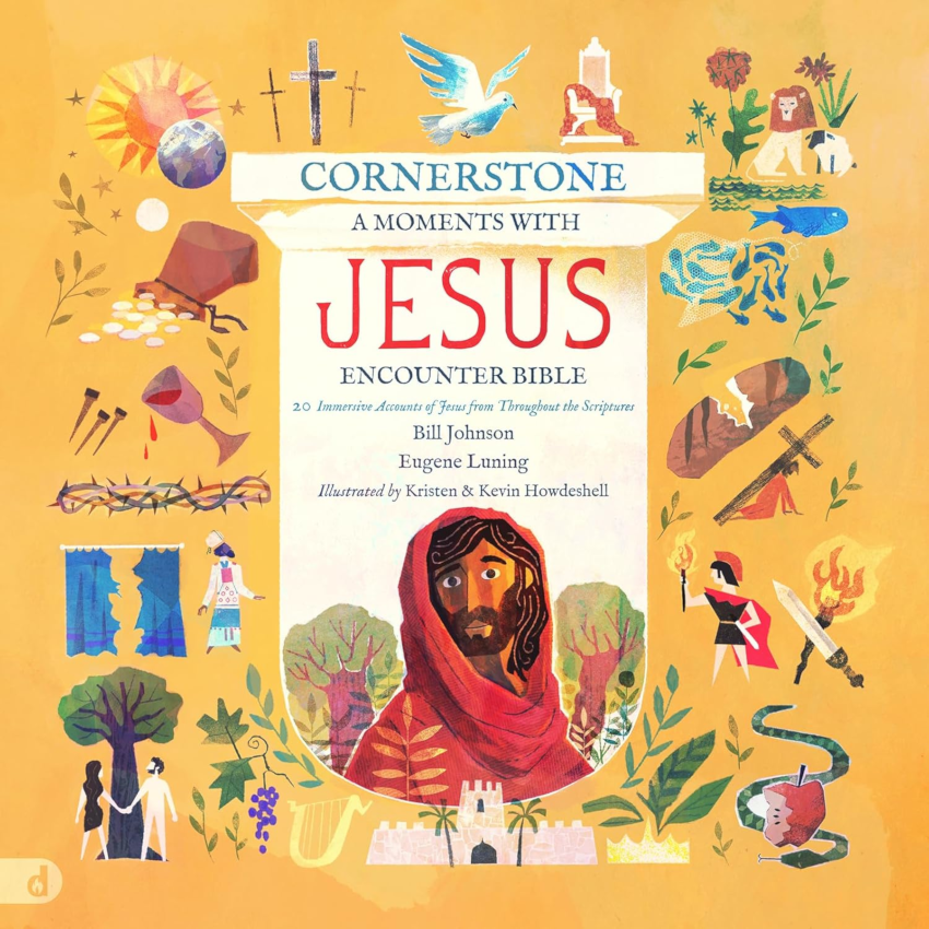 Cornerstone: A Moments with Jesus Encounter Bible: 20 Immersive Accounts of Jesus from Throughout the Scriptures