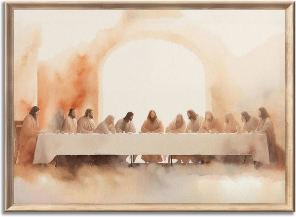 The Last Supper Canvas Wall Art Painting