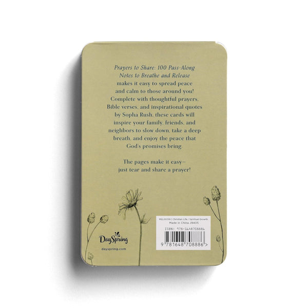 Breathe & Release Prayers to Share | 100 Pass-Along Notes