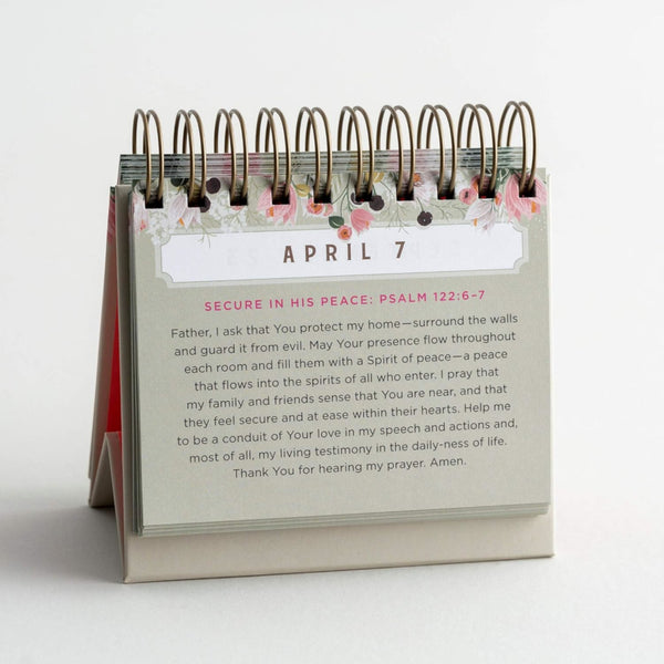 A Prayer a Day for Hope & Encouragement | Perpetual Calendar