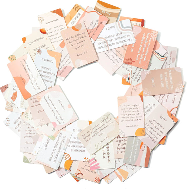 Prayer Cards 70 Unique Bible Verse Boho Theme