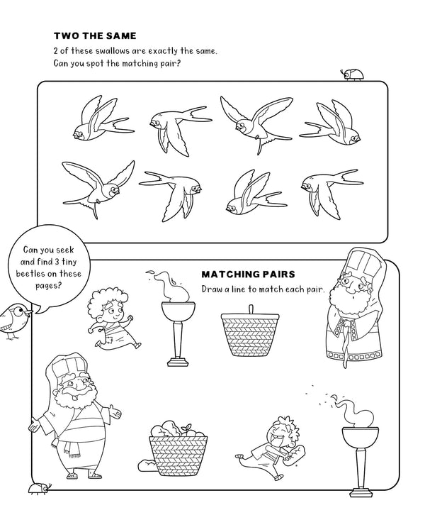 Seek and Find: New Testament Activity Book: Learn All About Jesus!
