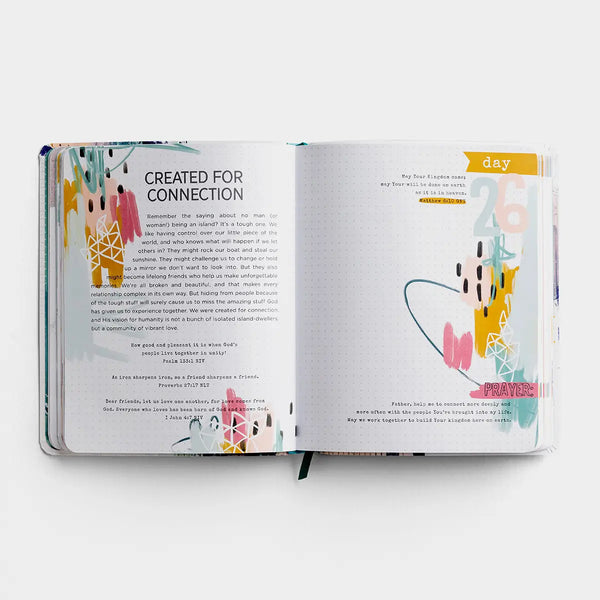 100 Days of Less Hustle More Jesus | Devotional Journal