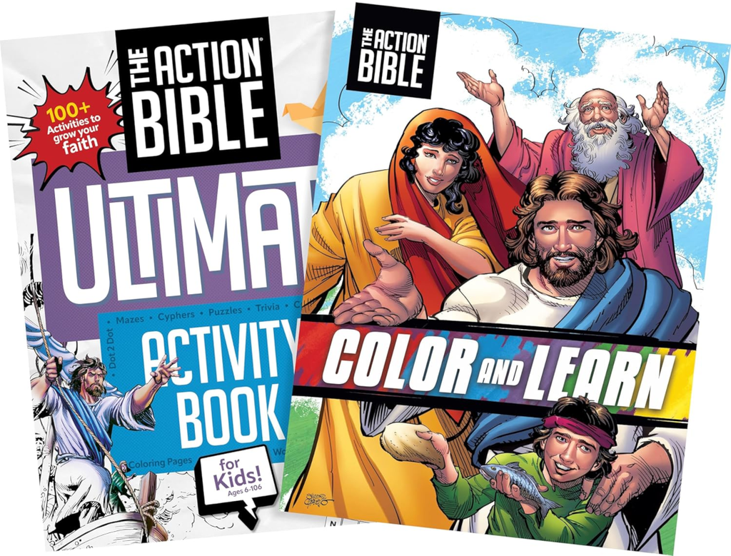 The Action Bible Ultimate Colour Activity Pack