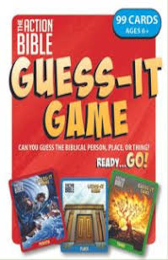 The Action Bible Guess-It Game Red