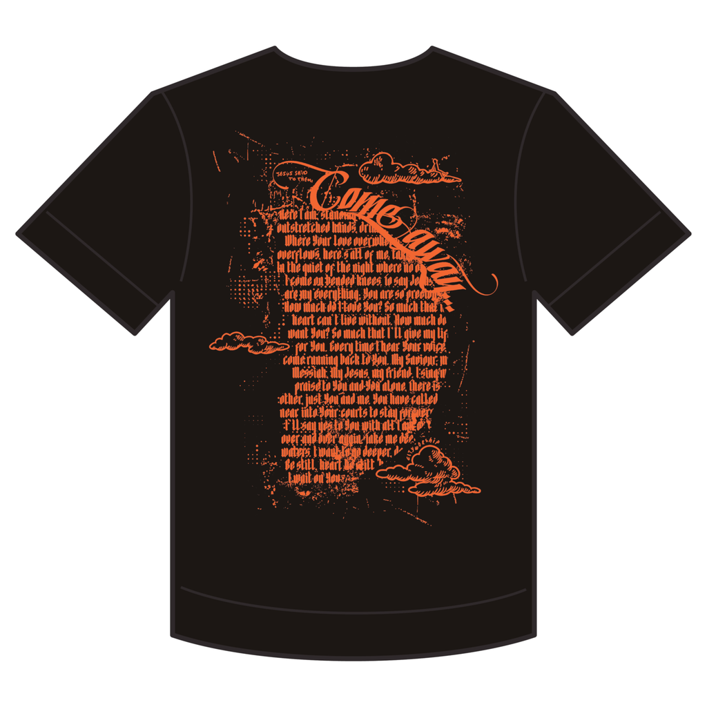 Come Away Black T-shirt (Limited Edition)