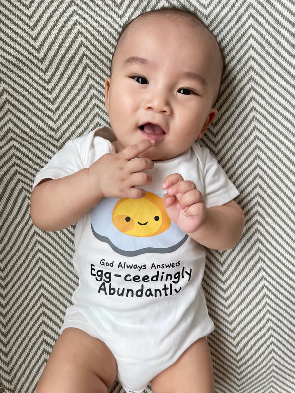 Egg-ceedingly Abundantly | Onesie (6-12M)