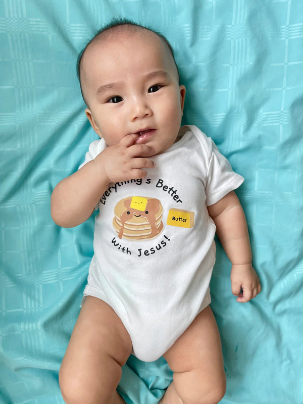 Everything's Better with Jesus | Onesie (6-12M)