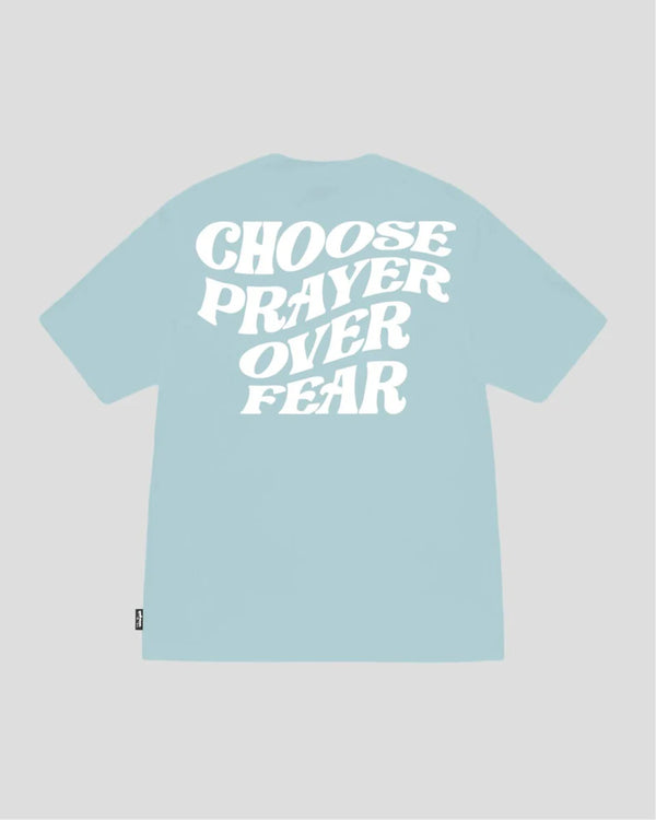 Choose Prayer (Powder Blue) | T-Shirt