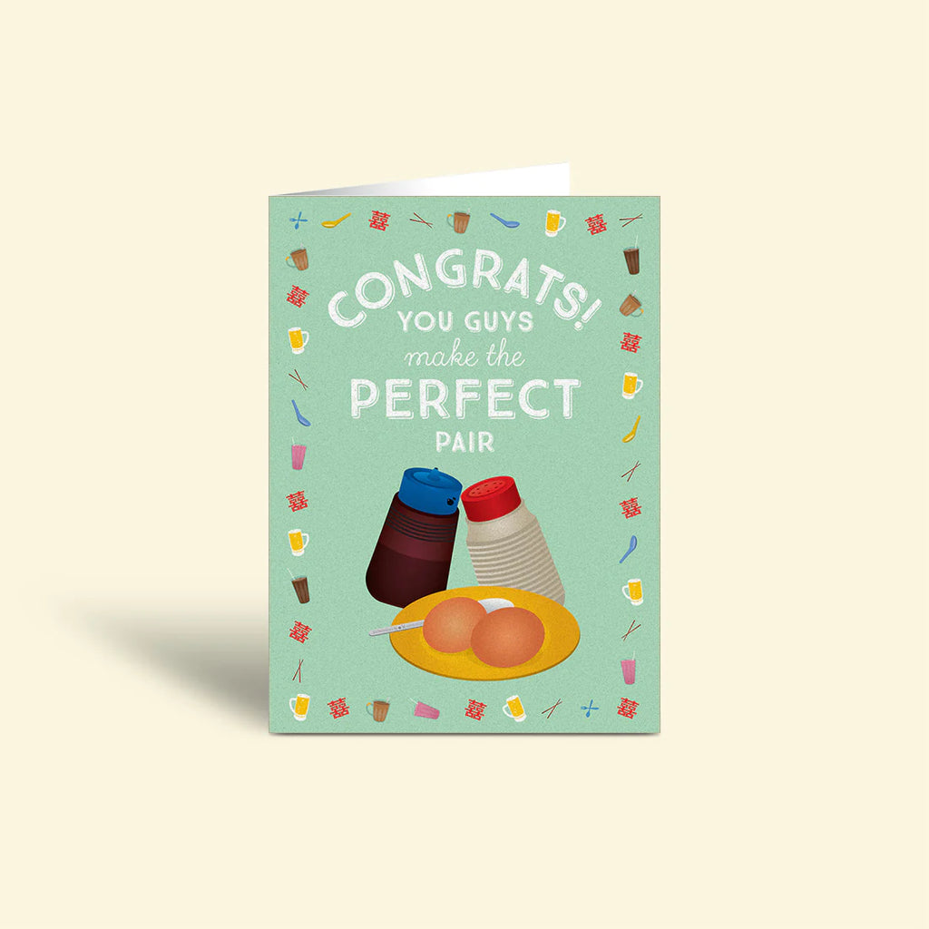 Perfect Pair (Wedding) | Congratulations Card
