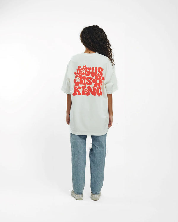 Jesus is King (White) | T-Shirt