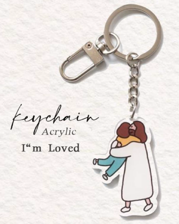 Ddalgi Acrylic keychain (Blue)