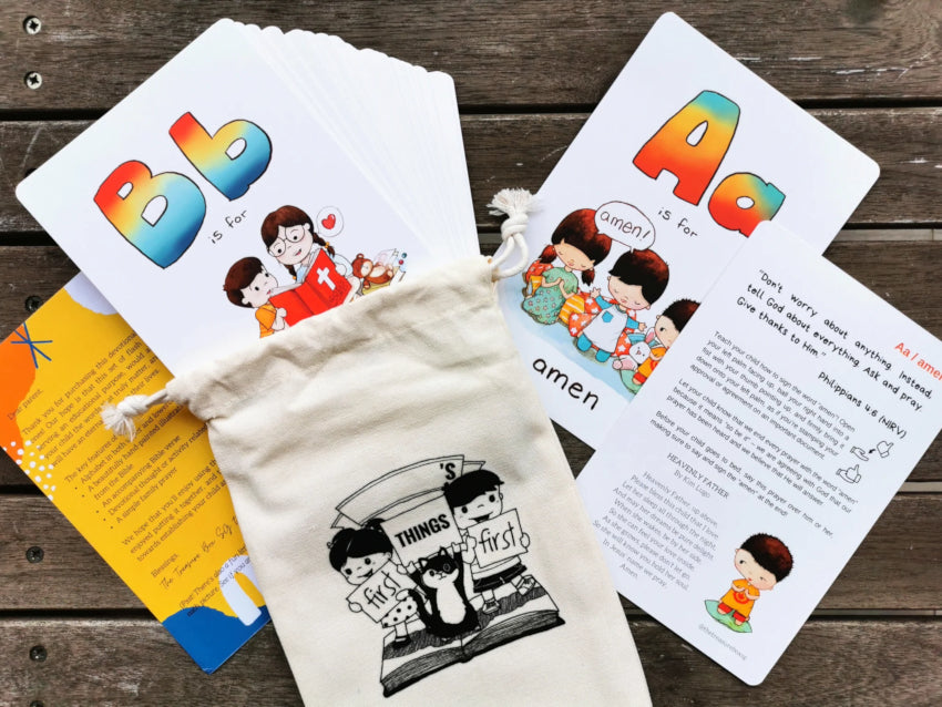 Treabox First Things First Devotional Flashcards