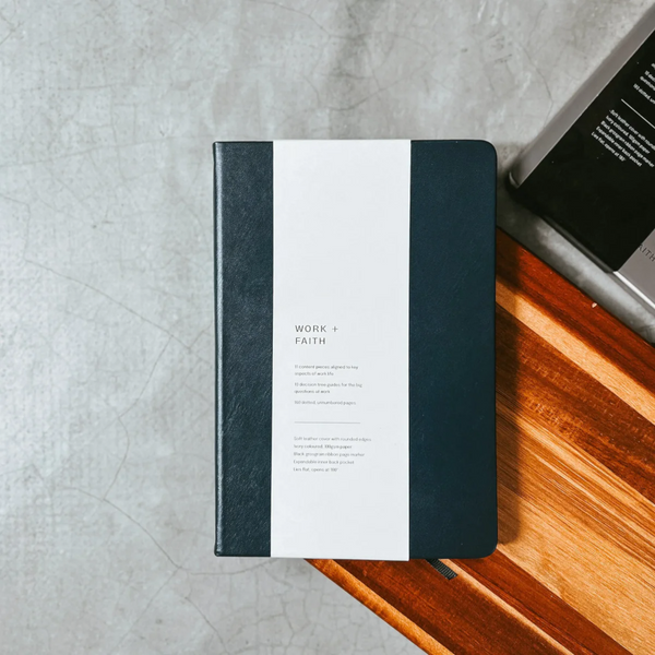 Work + Faith Journal | Trusty Navy
